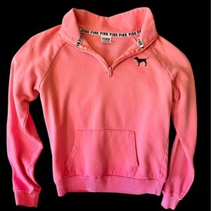 PINK Victoria's Secret Cowl Neck Sweater in Vibrant Pink Ombre
